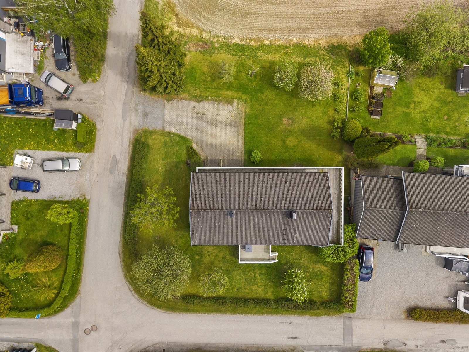 Dronefoto Galleribilde