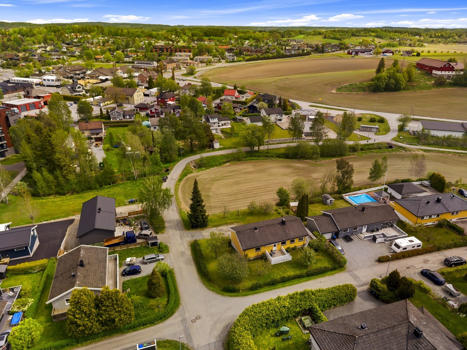Dronefoto Galleribilde