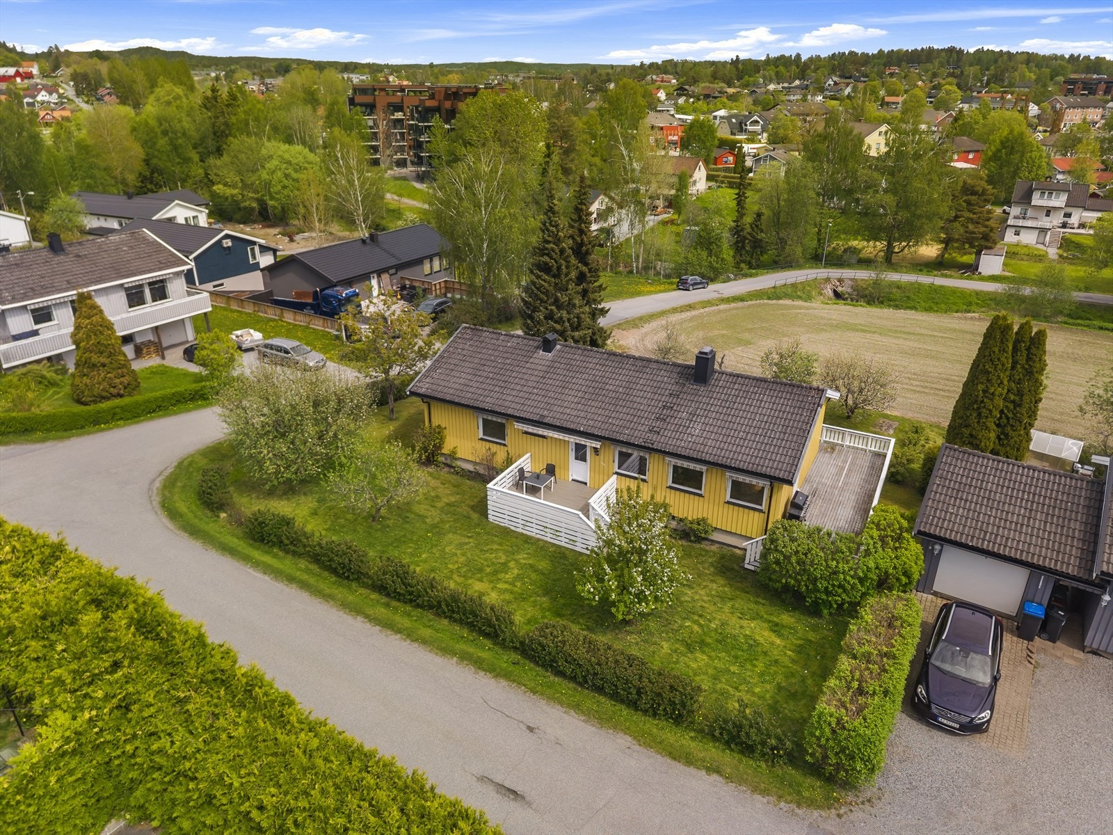 Dronefoto Galleribilde