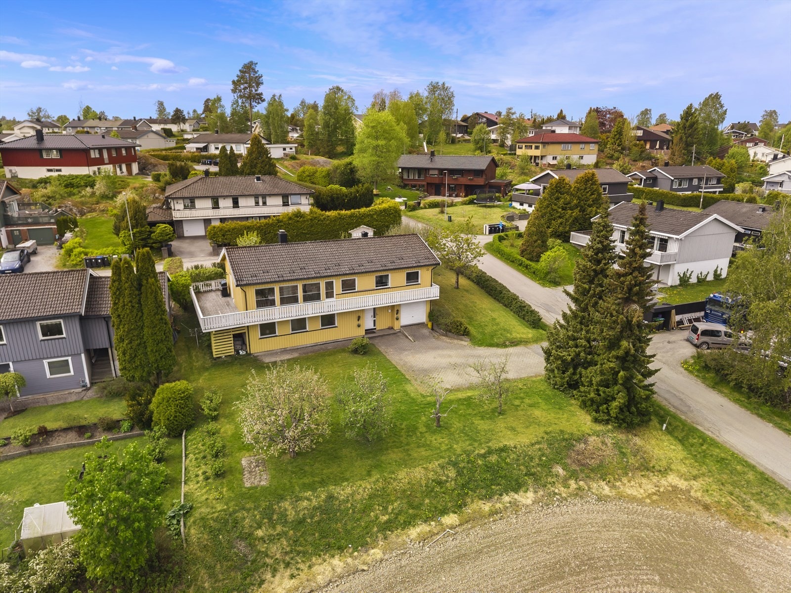 Dronefoto Galleribilde
