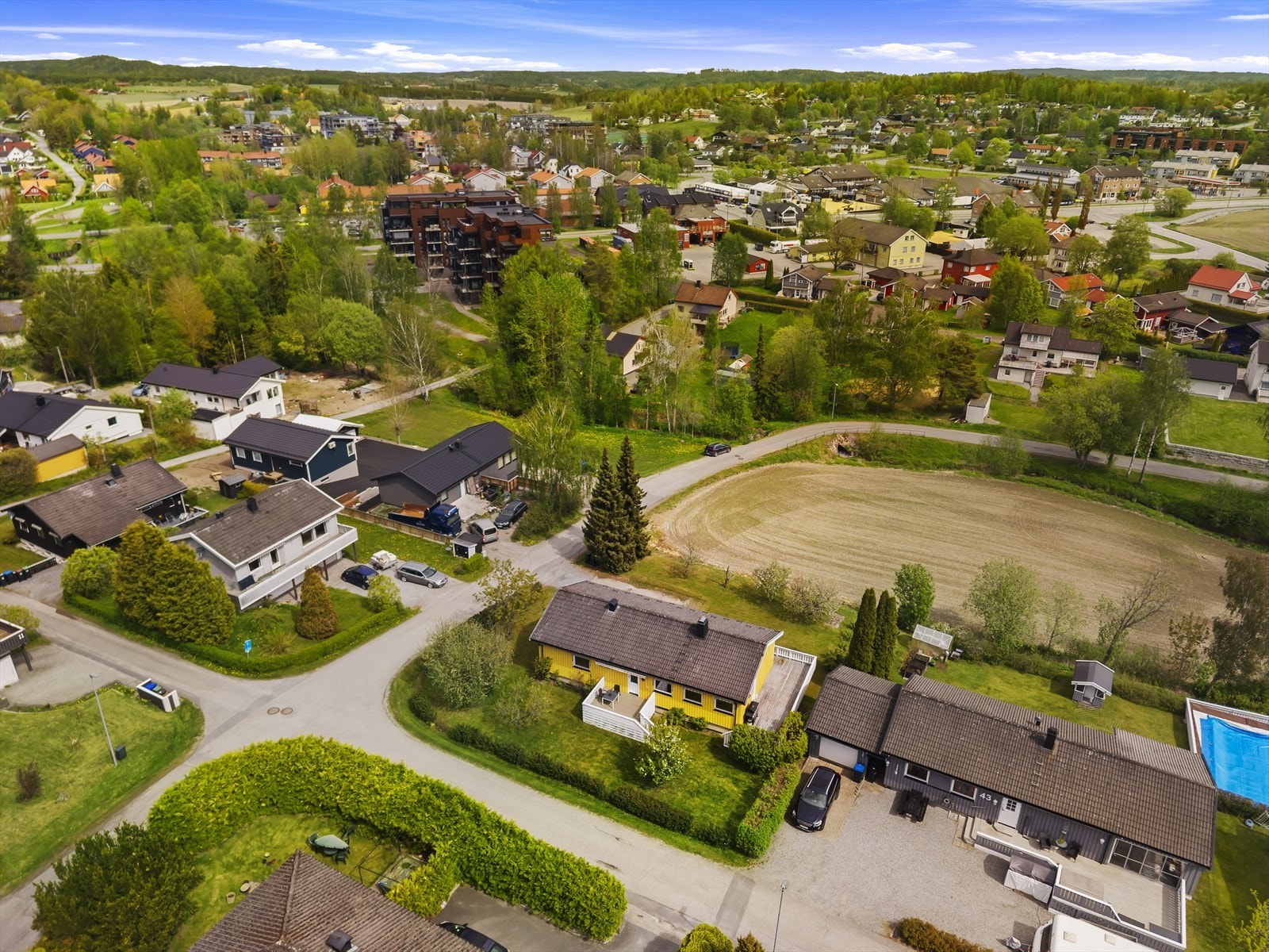 Dronefoto Galleribilde