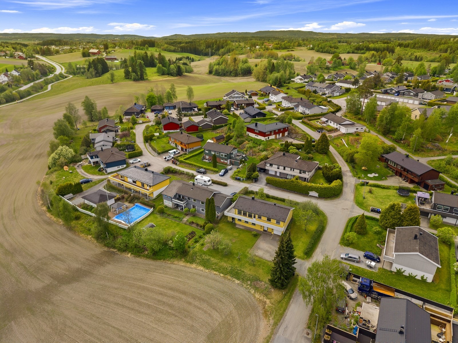 Dronefoto Galleribilde