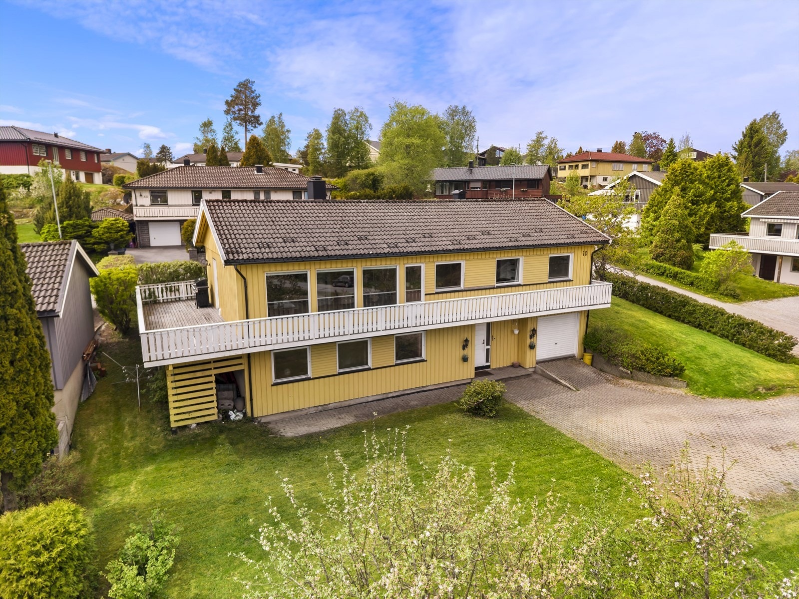 Dronefoto Galleribilde