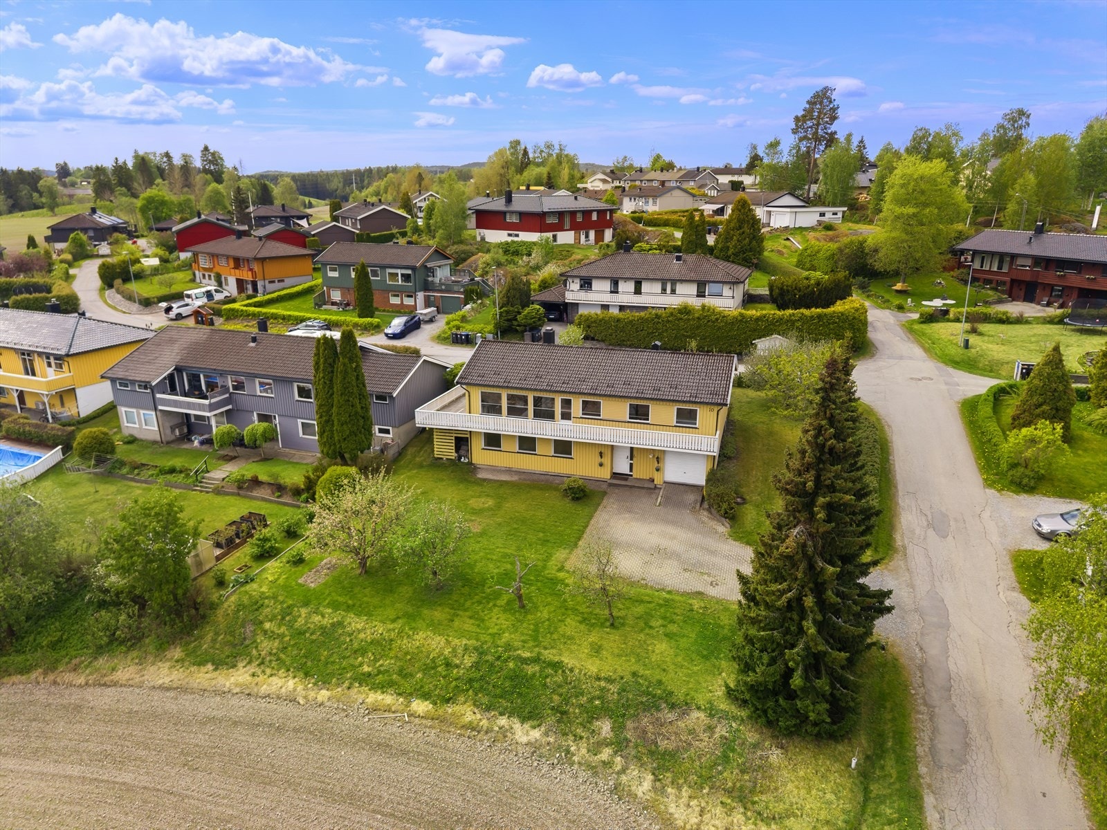 Dronefoto Galleribilde