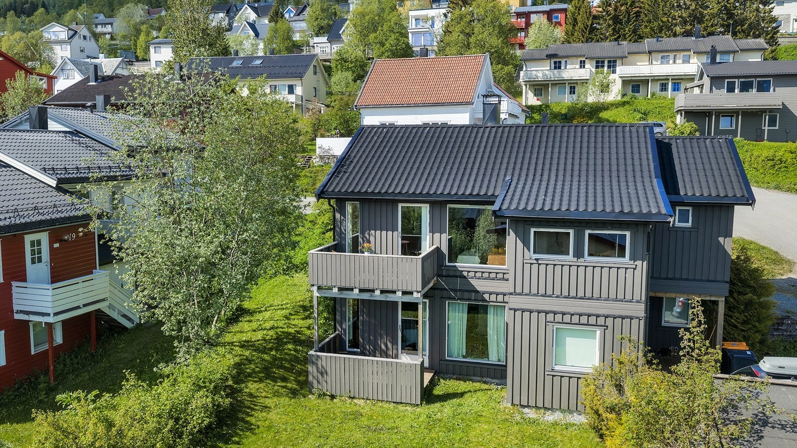 Boligen har nyere tak Galleribilde