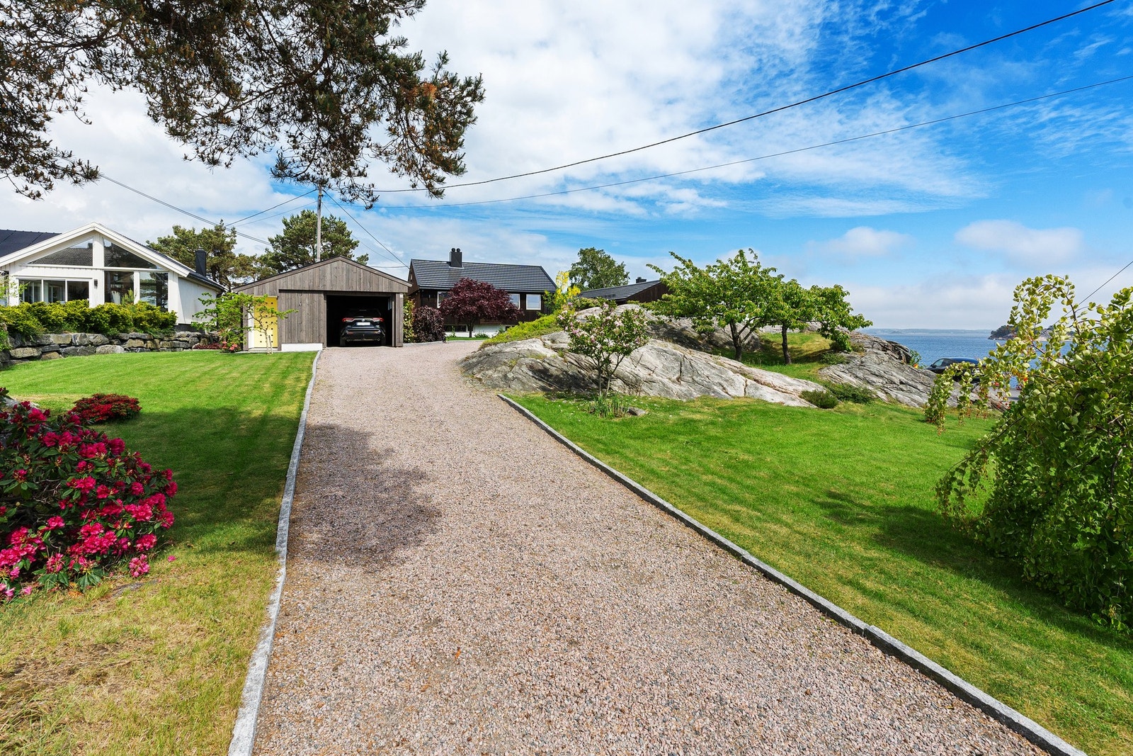 Pent opparbeidet tomt på 1740m² Galleribilde