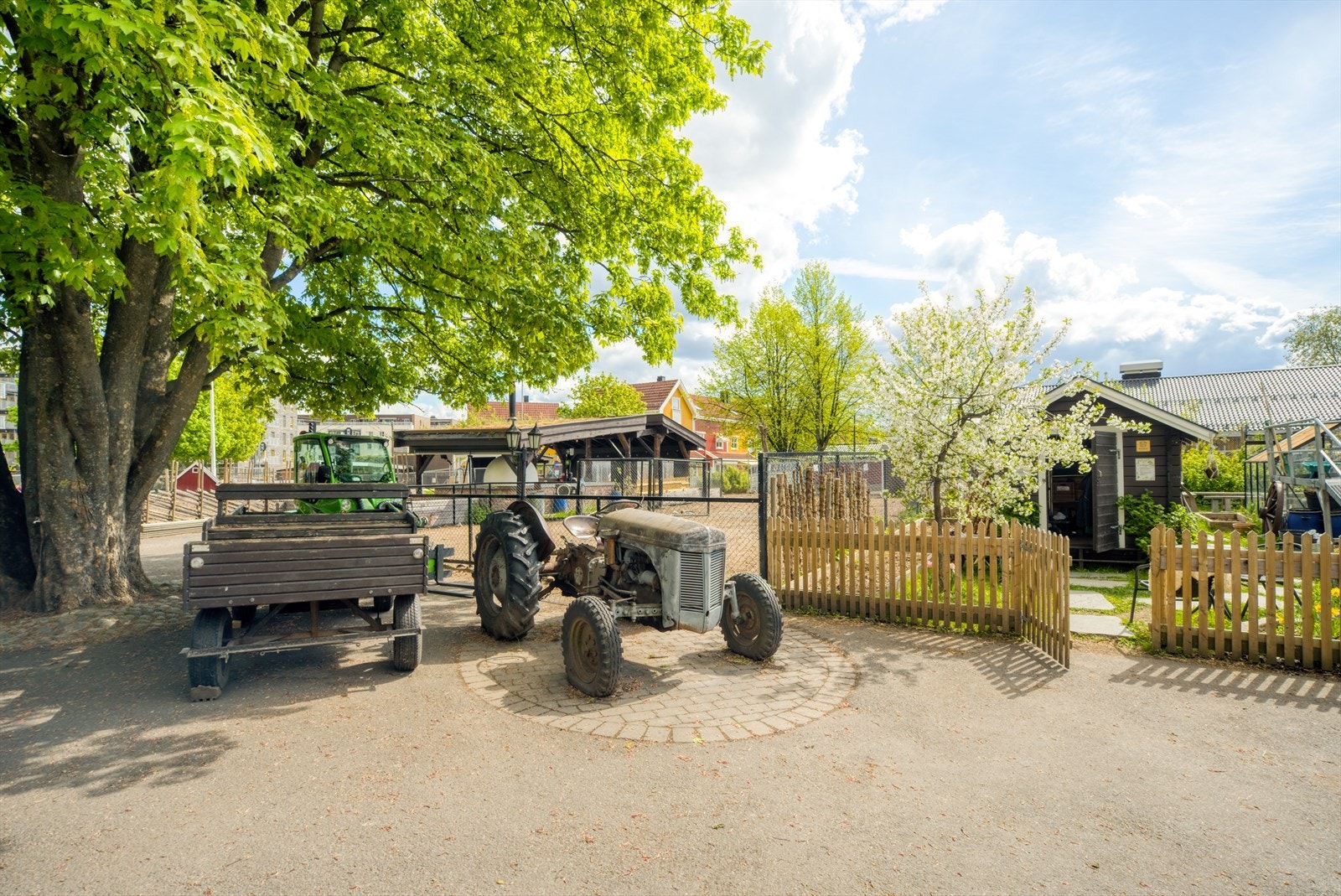 Kampen Gård skal være et sted der barn kan leke, lære, slappe av og få erfaringer. Galleribilde