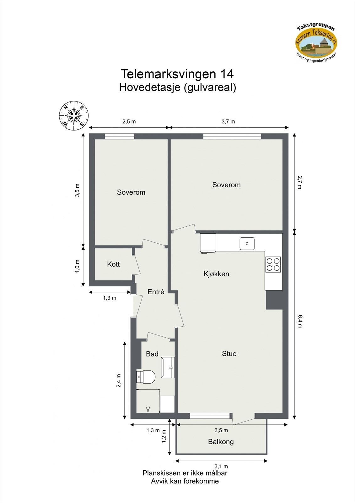 Plantegning. Galleribilde