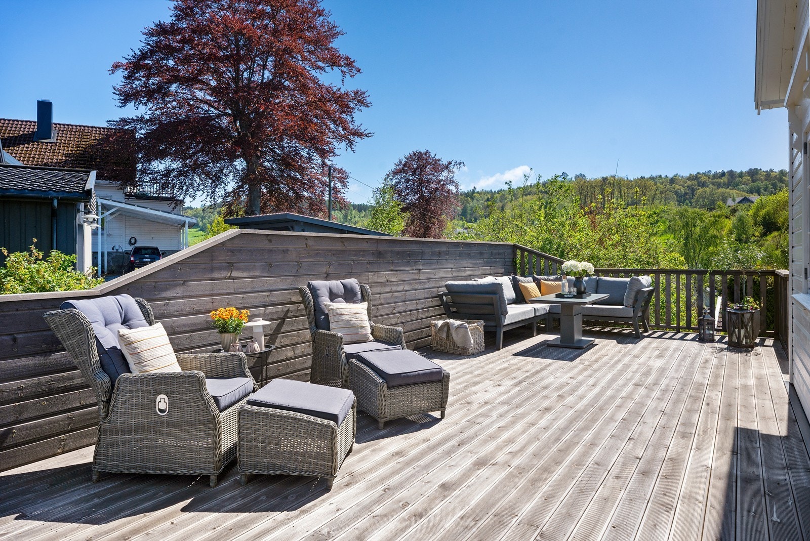 Nyere terrasse. Galleribilde