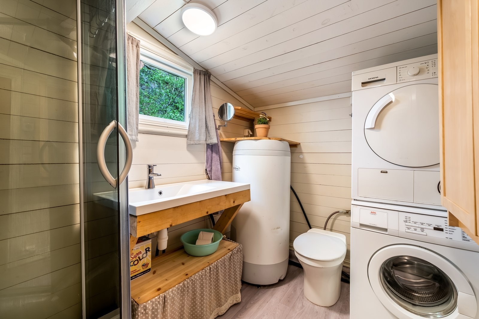 Badet ble etablert i et tilbygg i 2016-2017 Galleribilde