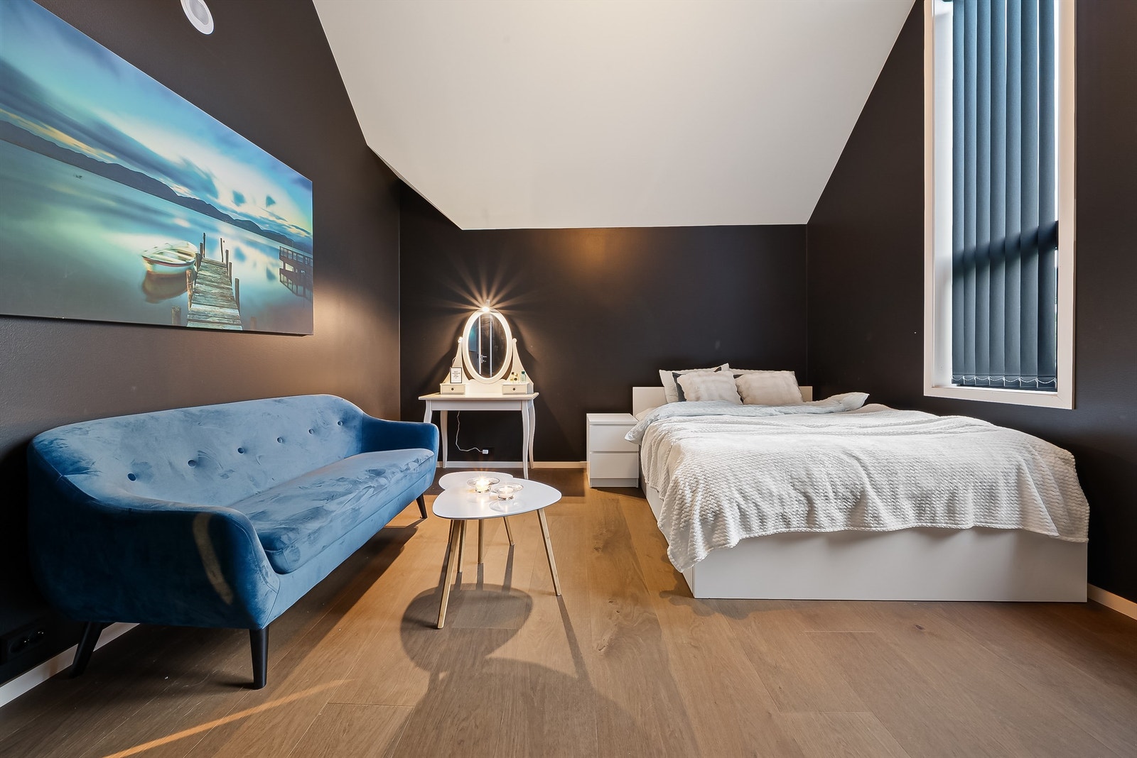 Soverom 4 i loftsetasjen. Galleribilde