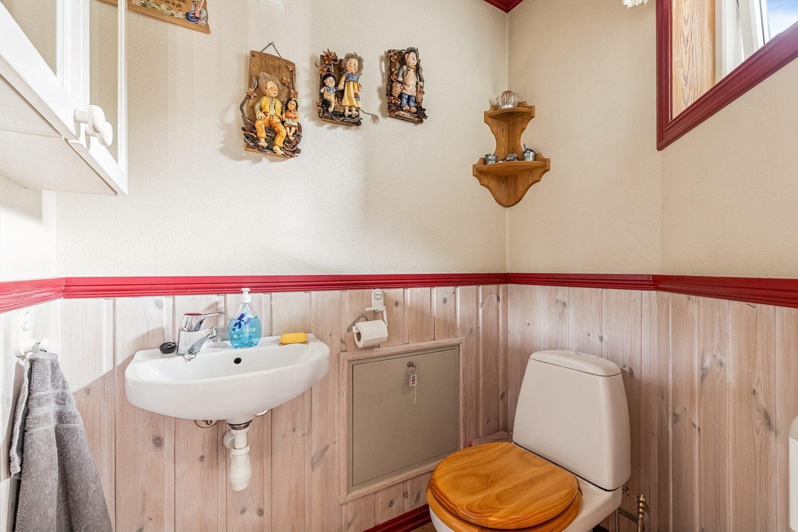 WC i tilknytting til gang. Galleribilde