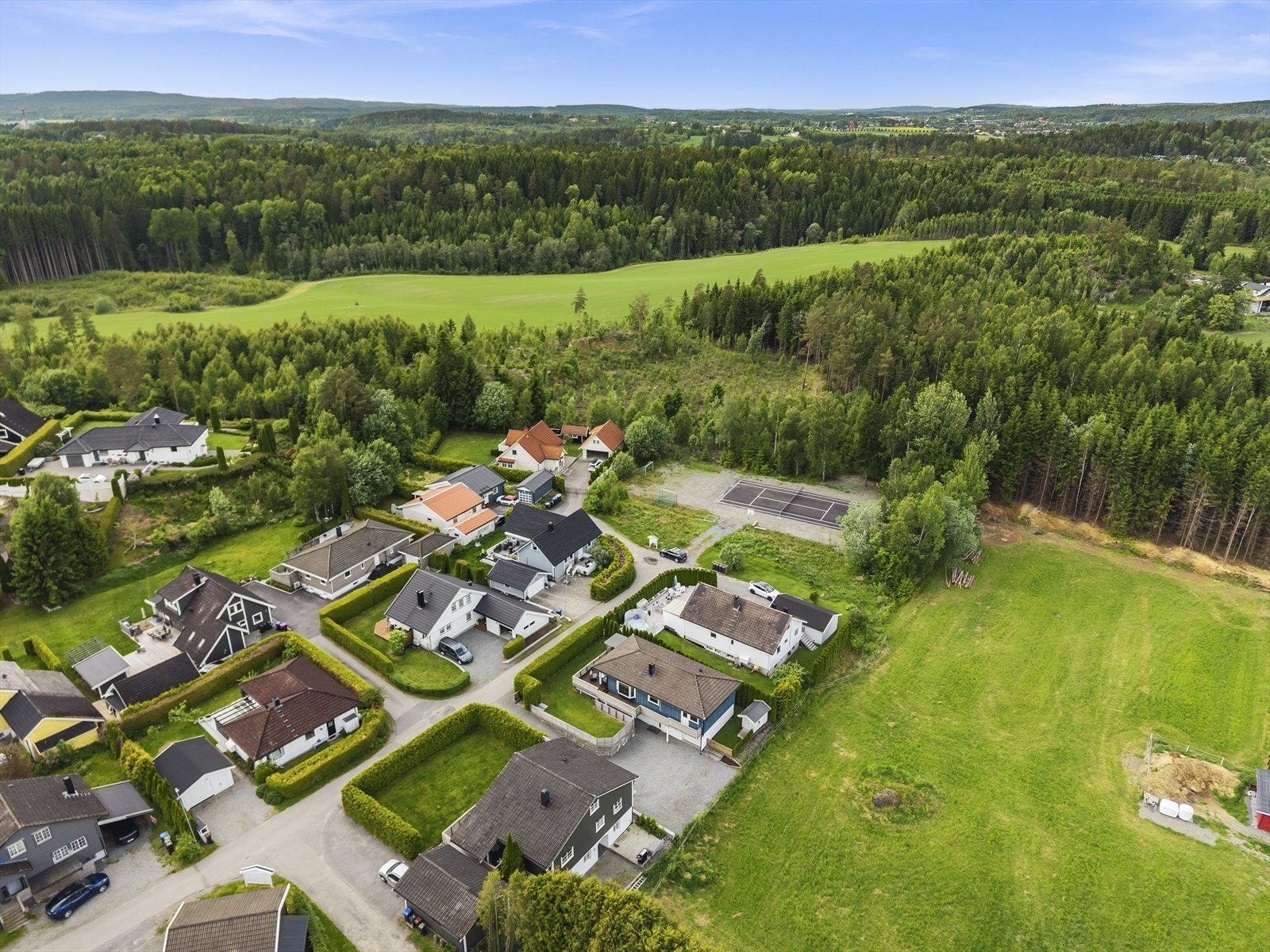 Dronefoto Galleribilde