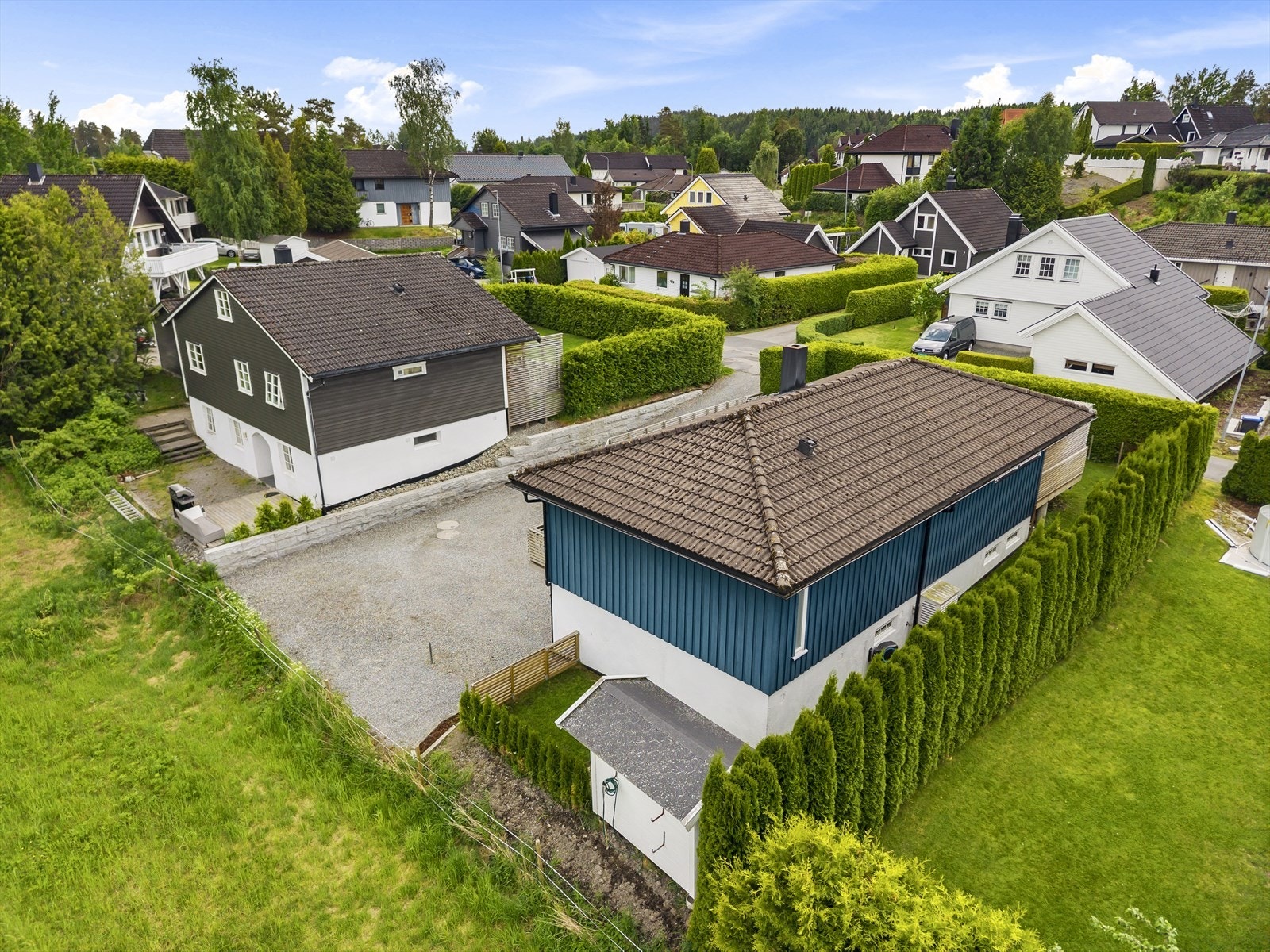 Dronefoto Galleribilde
