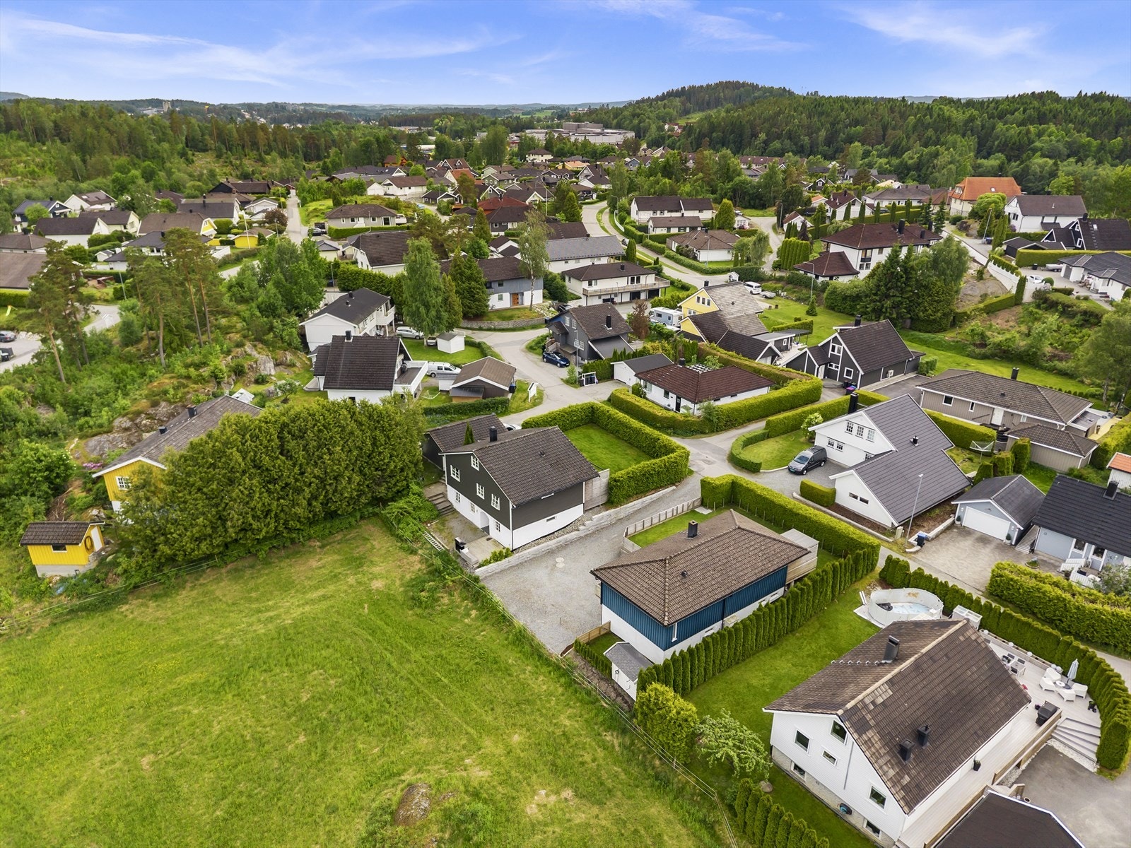 Dronefoto Galleribilde
