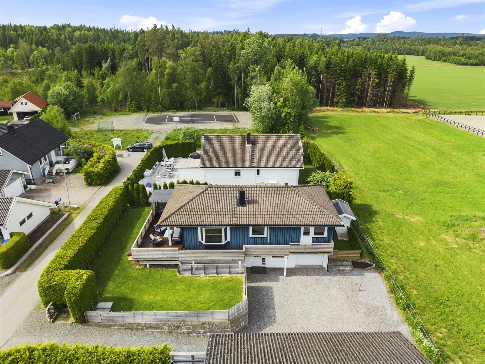 Dronefoto Galleribilde