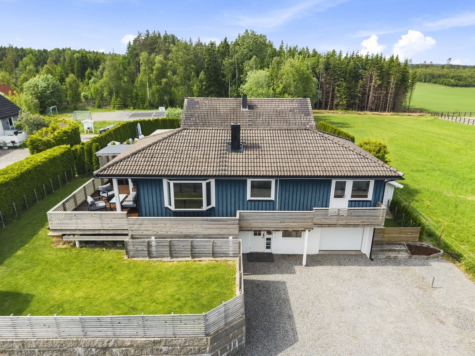 Dronefoto Galleribilde