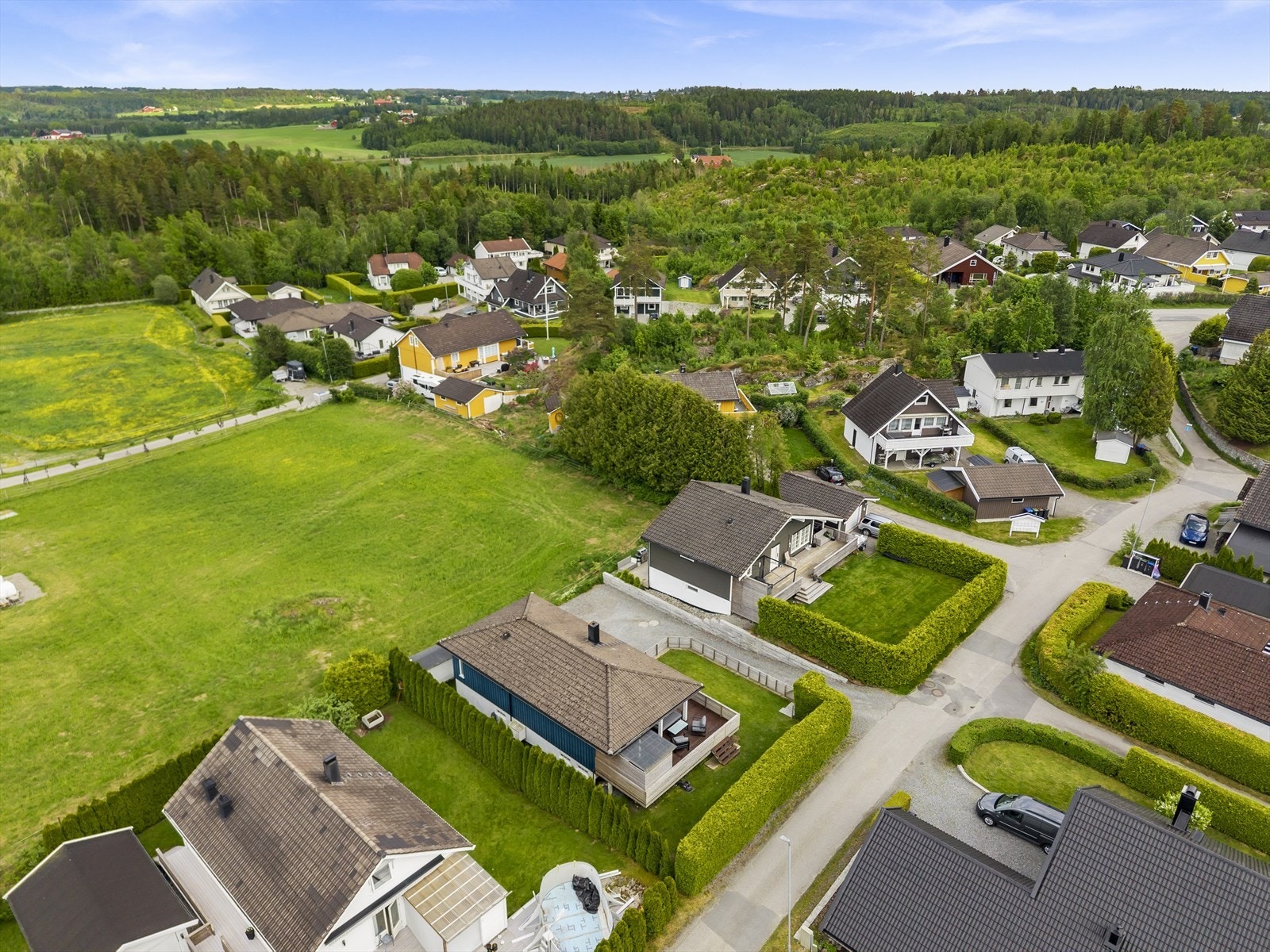 Dronefoto Galleribilde