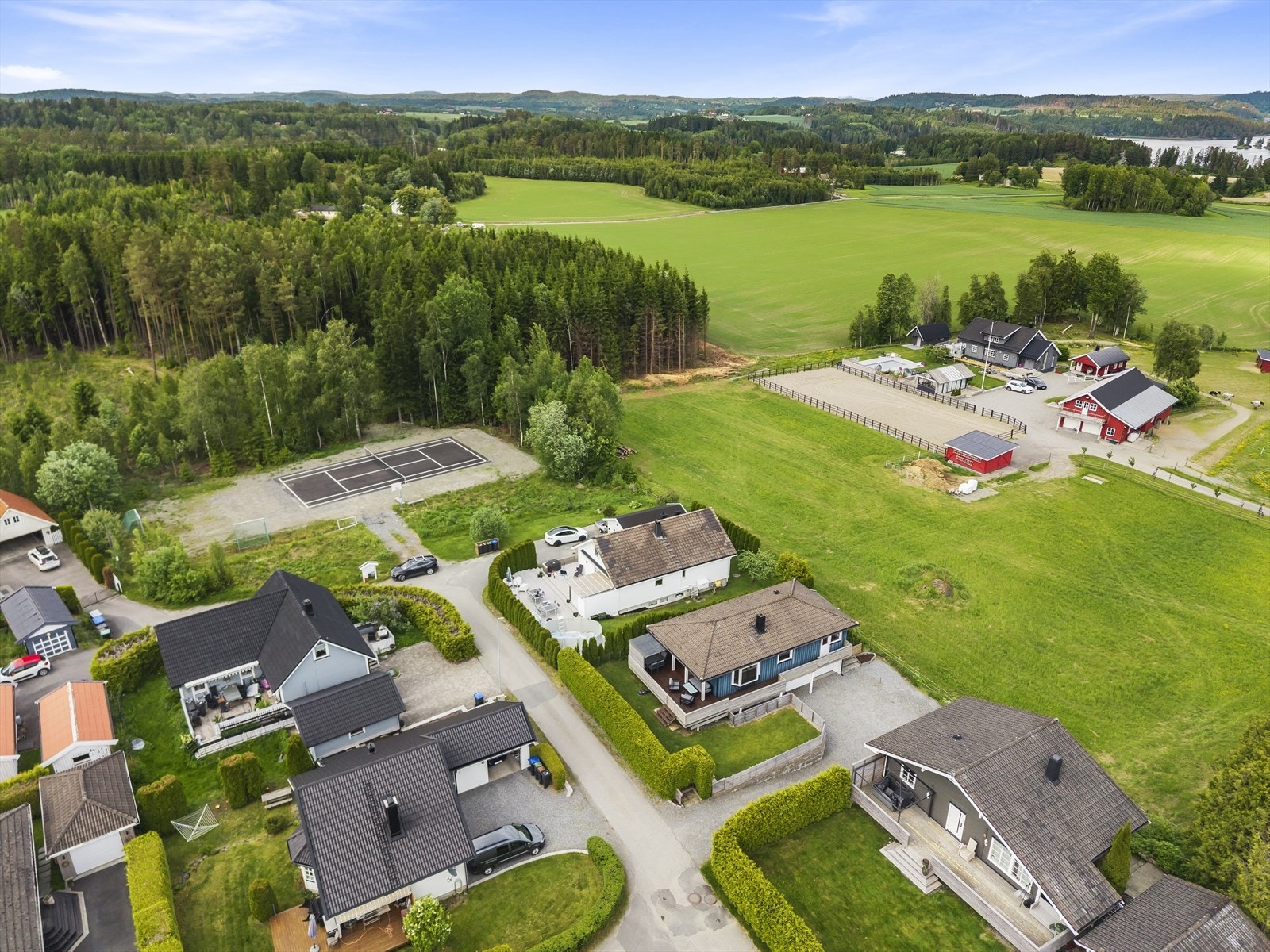 Dronefoto Galleribilde