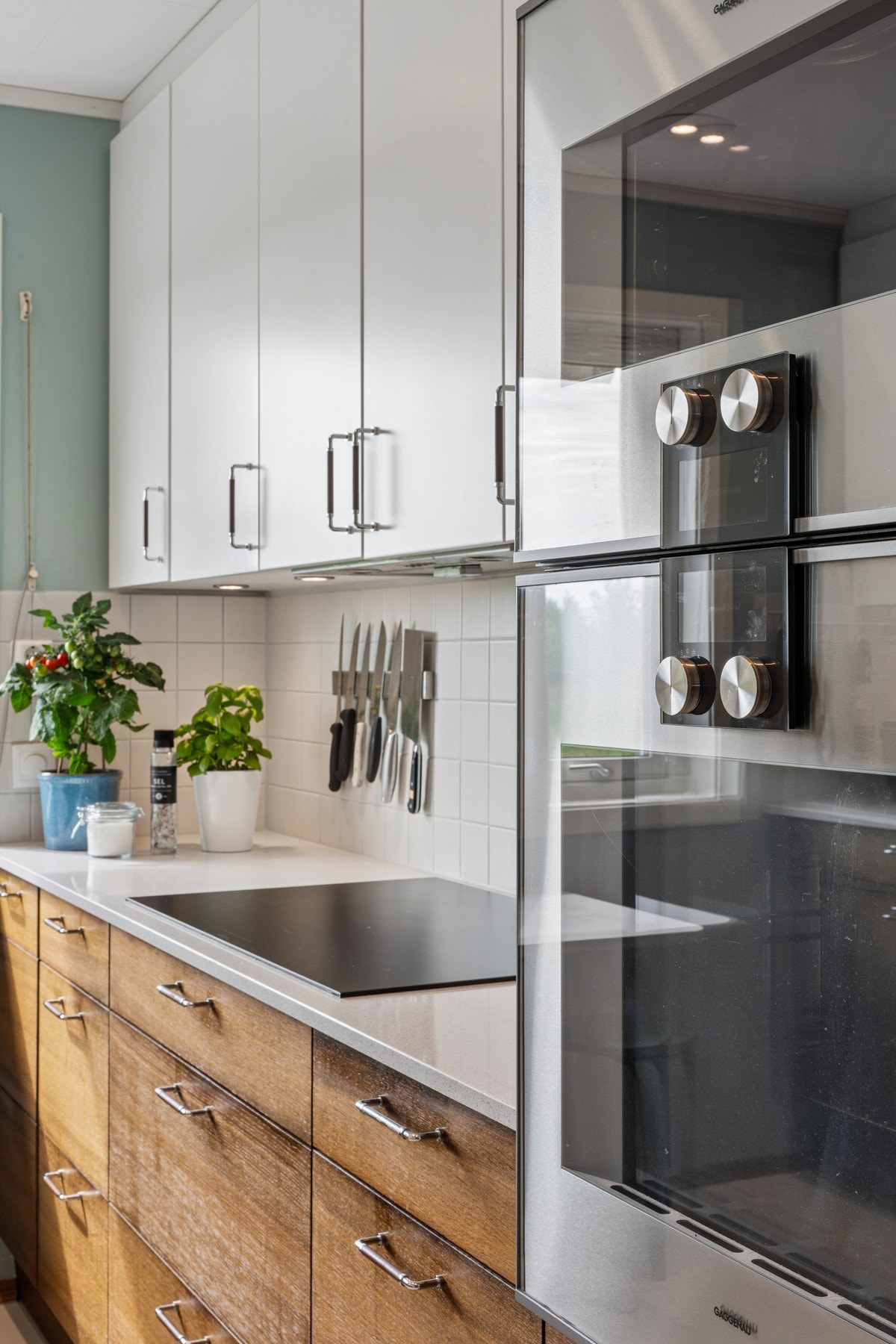 Komfyr og dampovn fra Gaggenau. Galleribilde