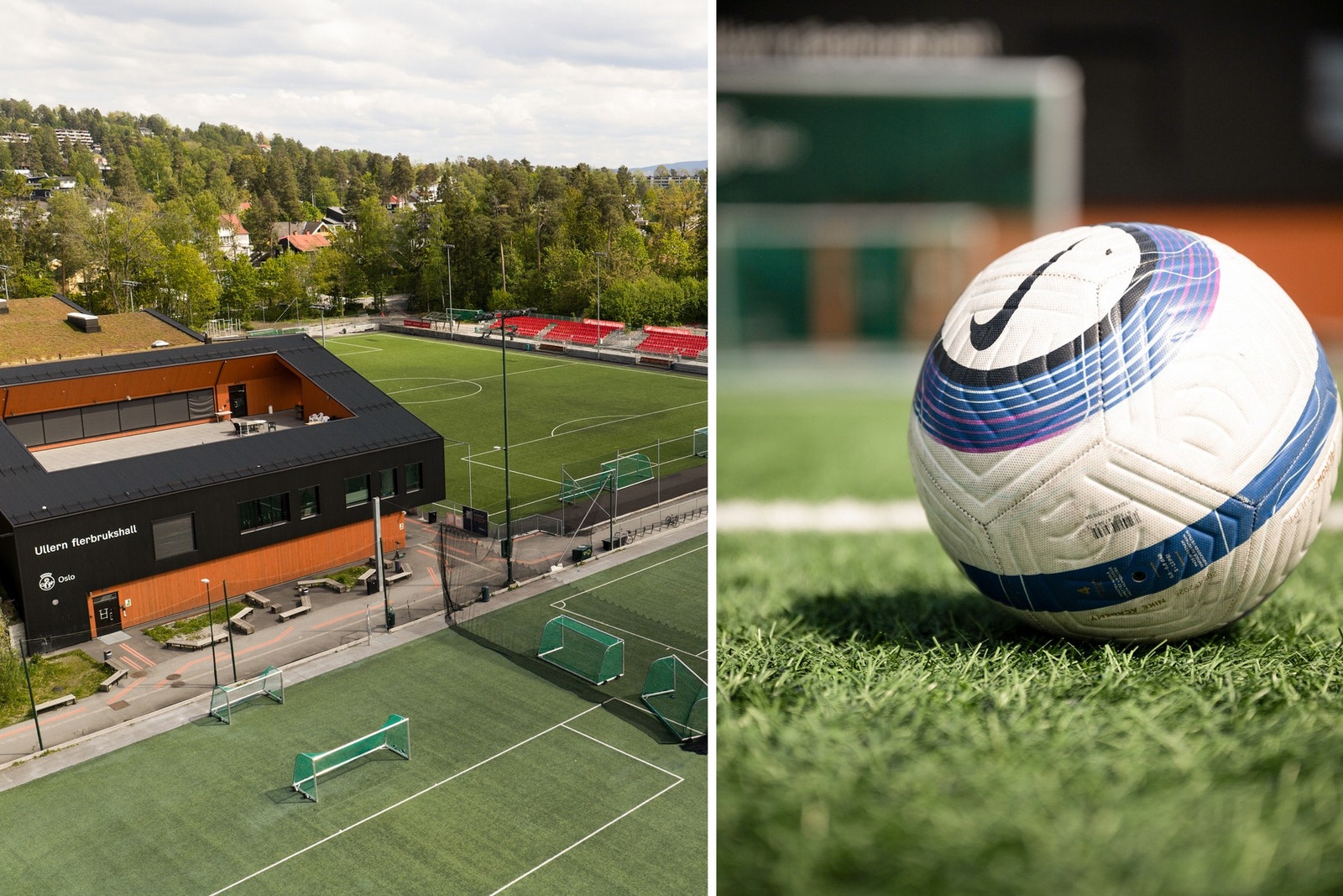 Kort vei til Ullern idrettspark. Ullern idrettspark har utendørs fasiliteter for fotball på sommerstid og isaktiviteter på vinterstid. Flerbrukshallen er tilpasset en rekke ulike aktiviteter innendørs. Galleribilde