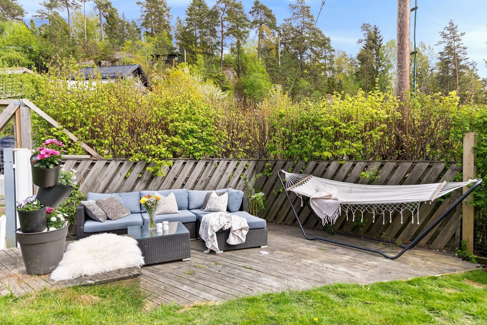 Uteplass Galleribilde