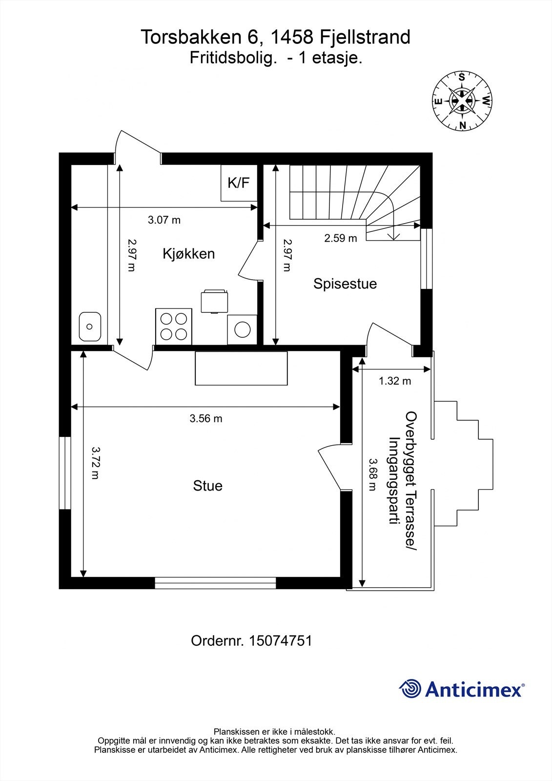 Plantegning 1 etasje Galleribilde