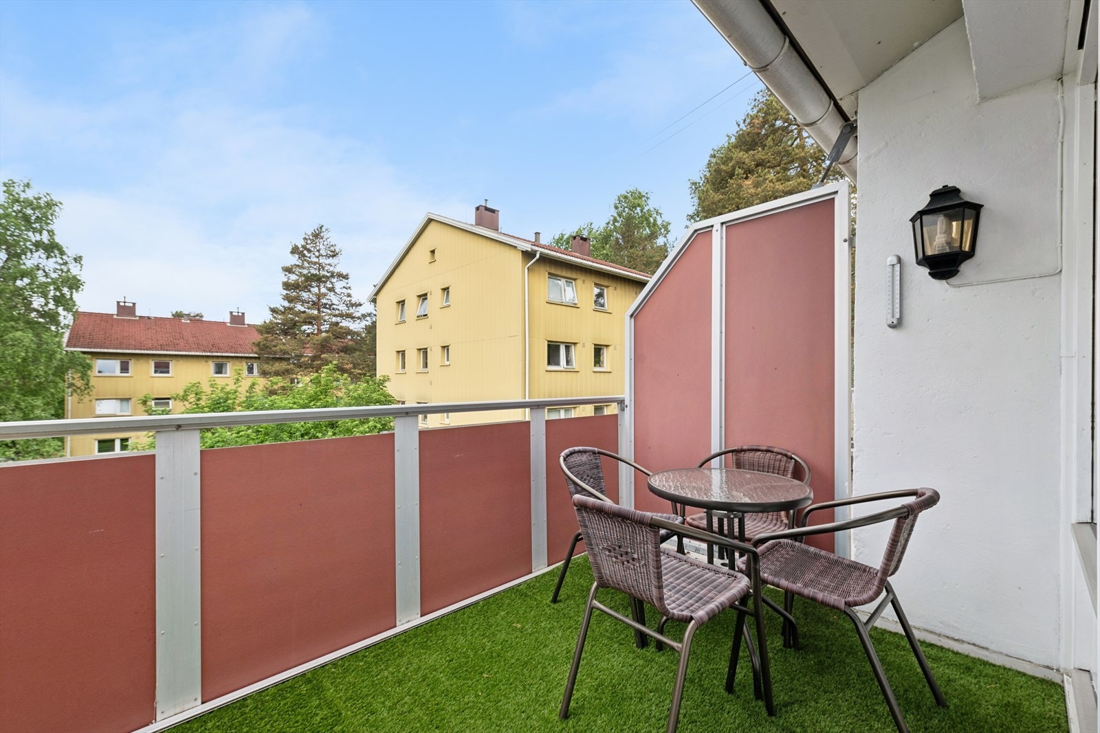 Her kan du innrede med enkel sittegruppe. Galleribilde