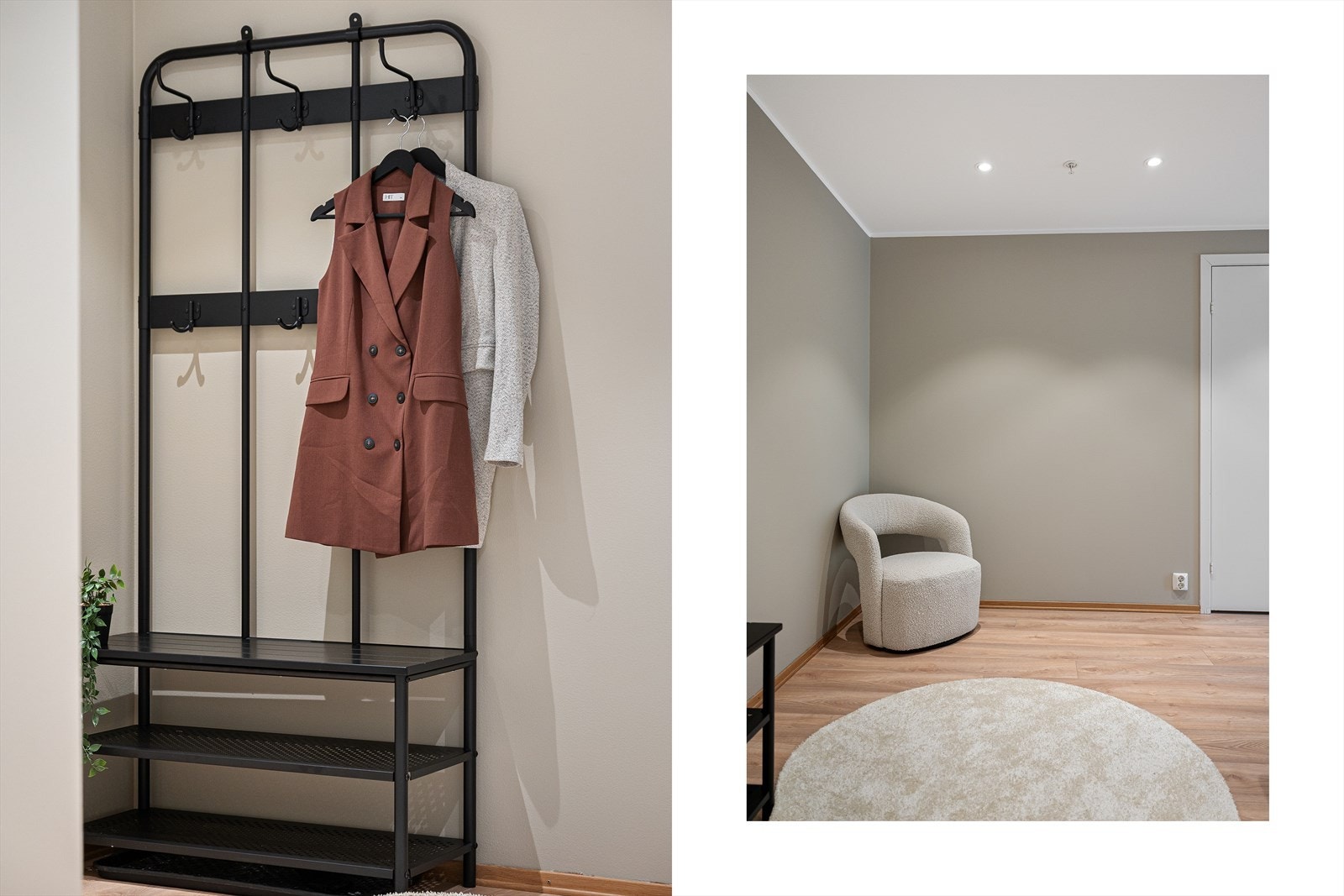 - Du blir ønsket velkommen hjem til en romslig og innbydende entré på 11,6m² - Galleribilde