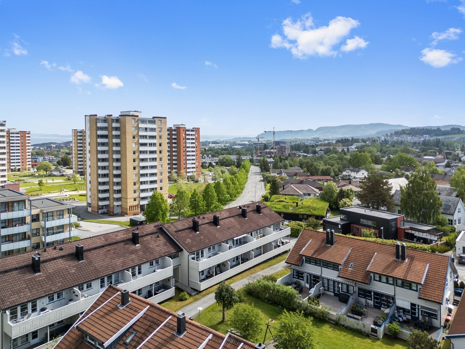 Dronefoto Galleribilde