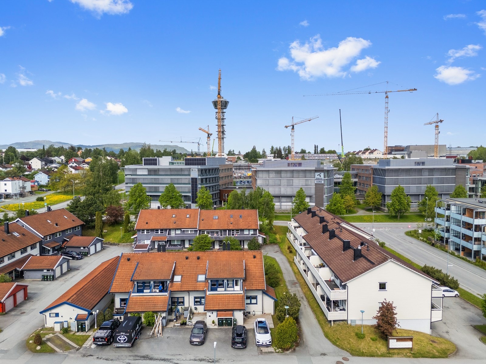 Dronefoto Galleribilde