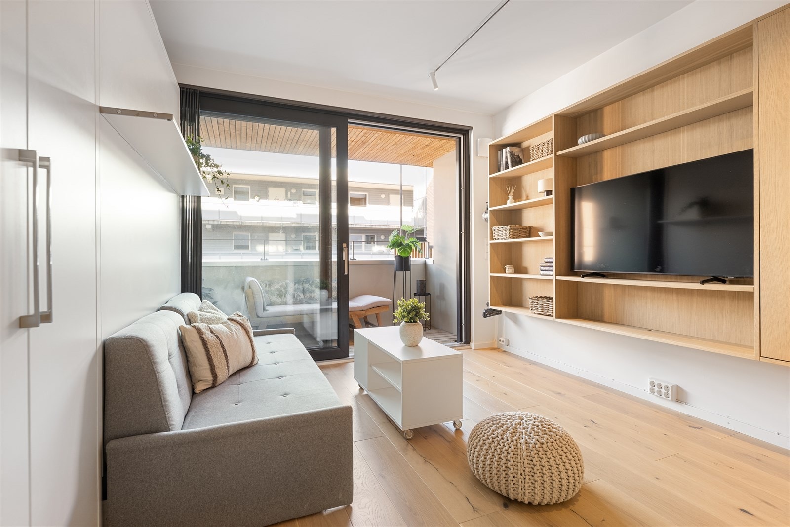 Leiligheten er utstyrt med balansert ventilasjon for et sunt og stabilt inneklima. Galleribilde