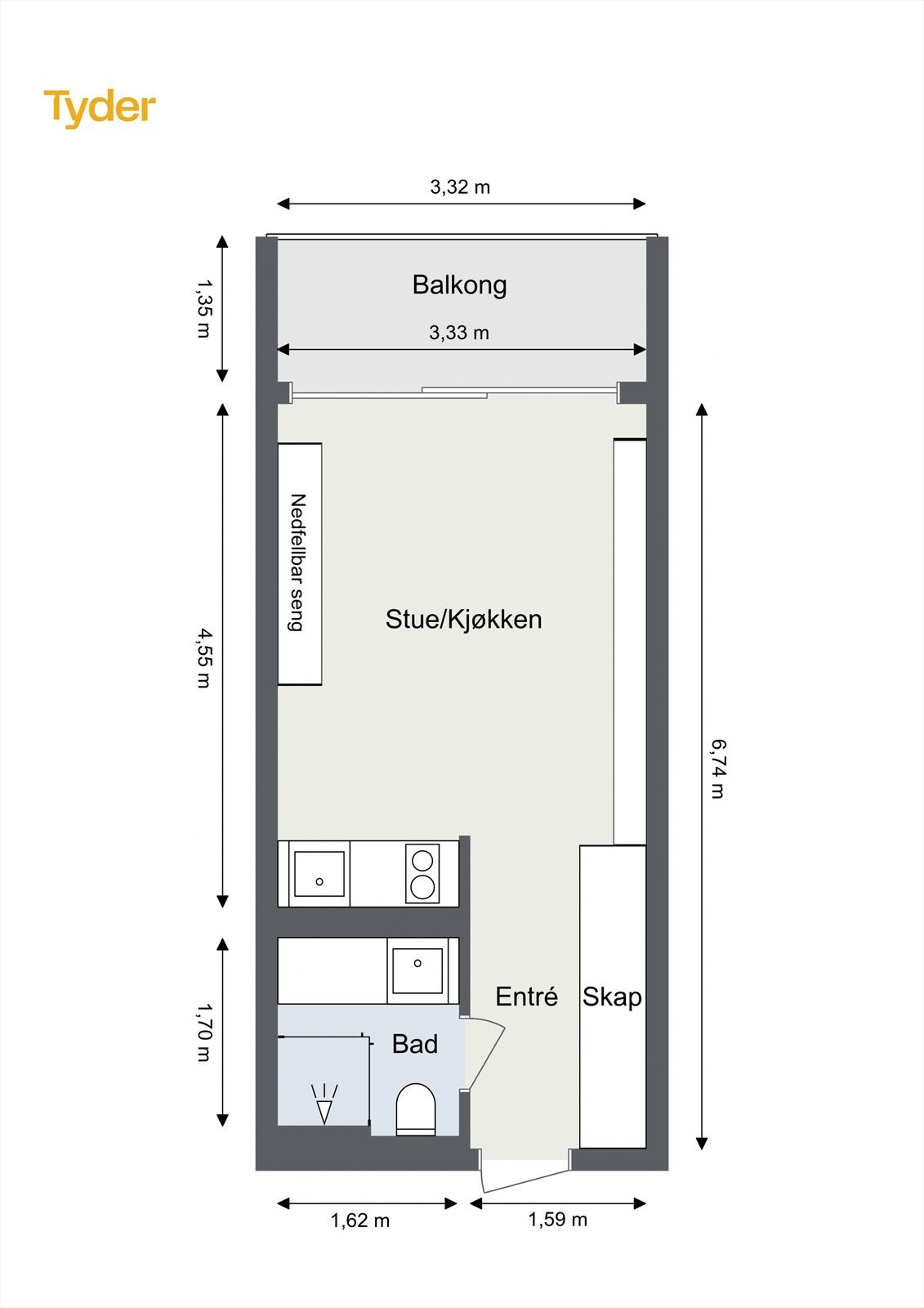 Plantegning. Galleribilde