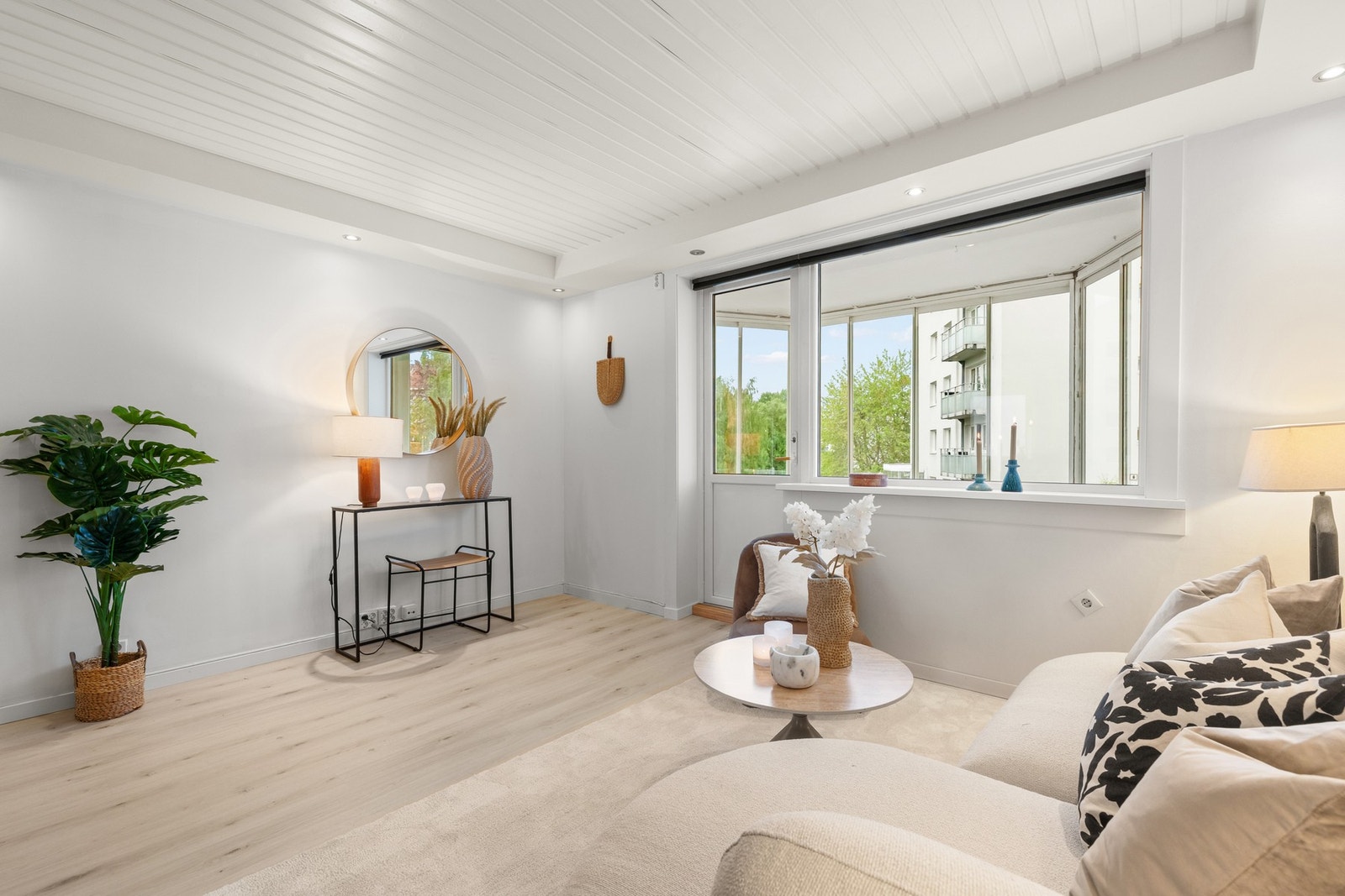 Veggoverflater ble malt i 2024/2025. Galleribilde