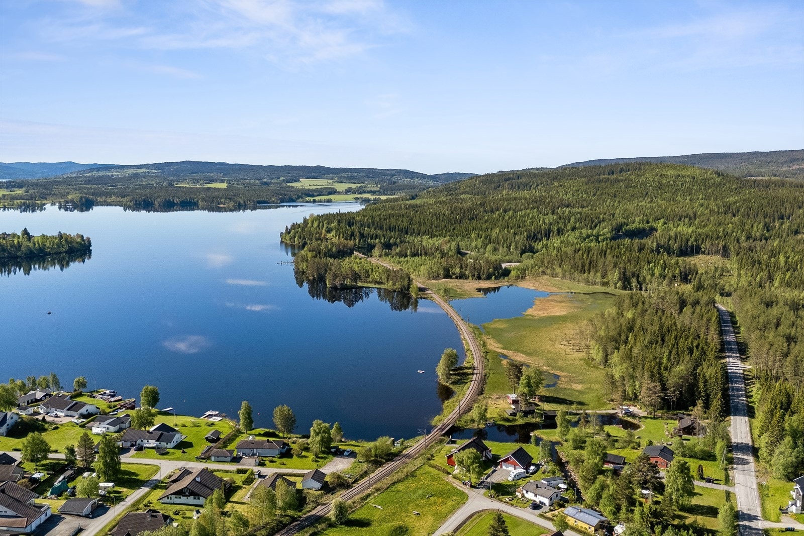 Området byr på gode turmuligheter i skog og mark. Galleribilde