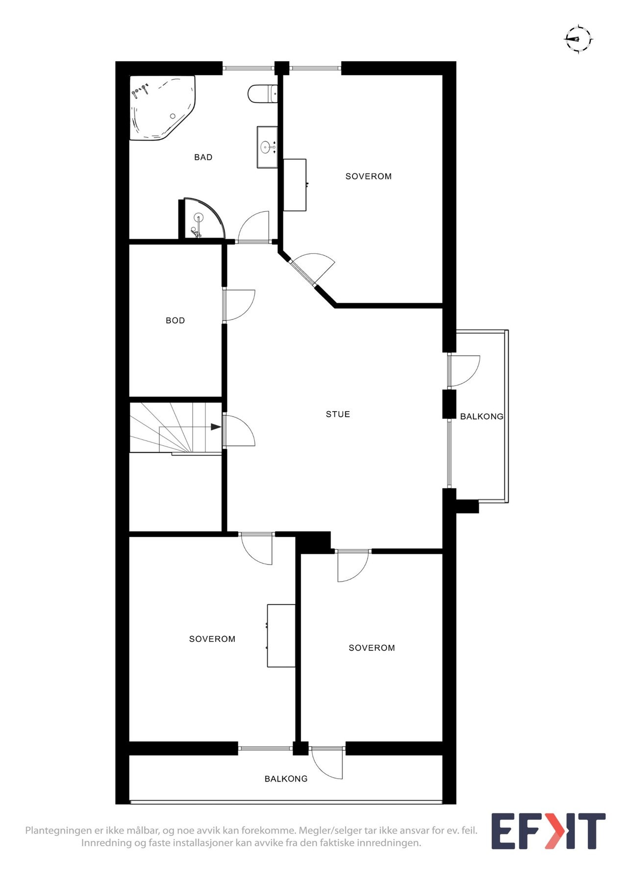 Plantegninger loft Galleribilde