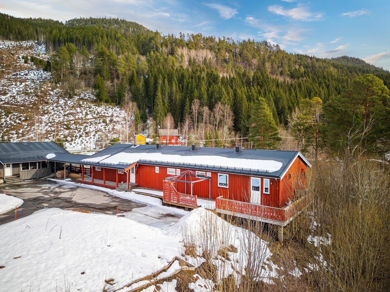 Dronefoto Galleribilde