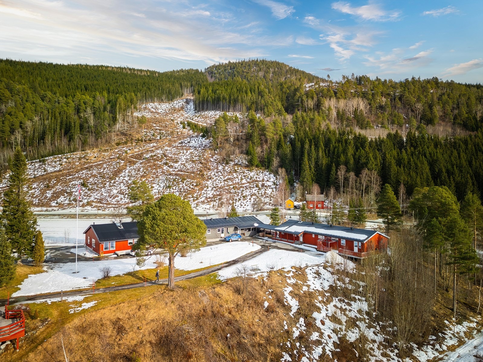 Dronefoto Galleribilde