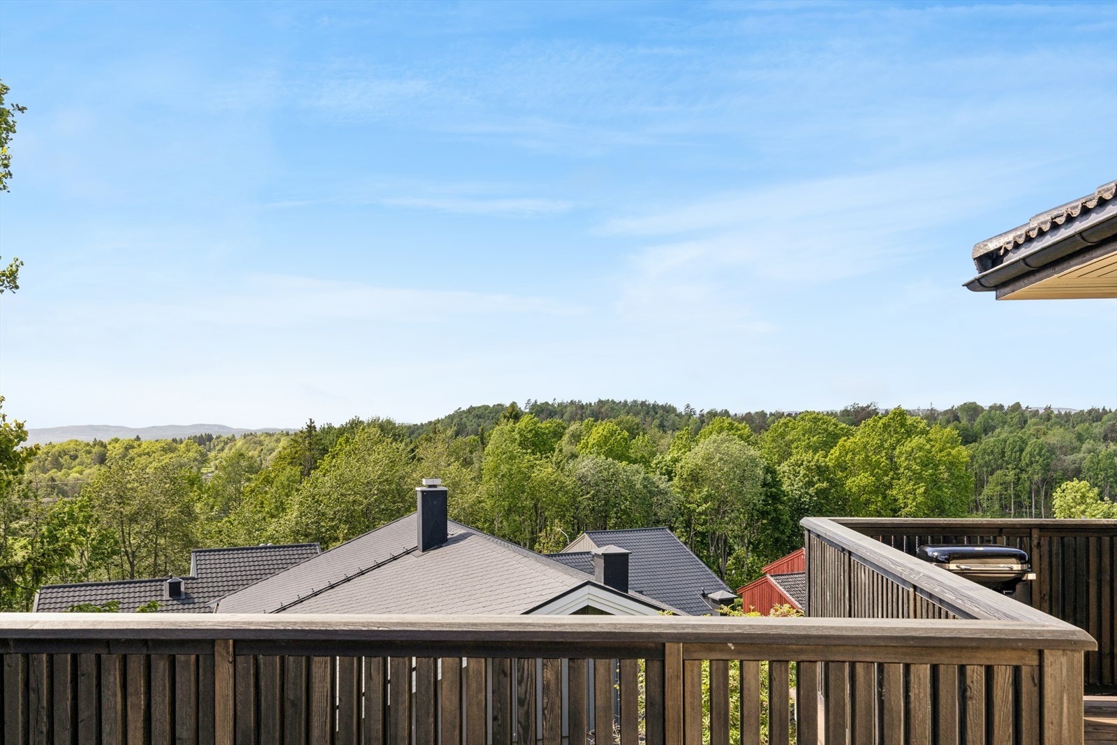 Unik utsikt fra terrassen og eiendommen. Galleribilde