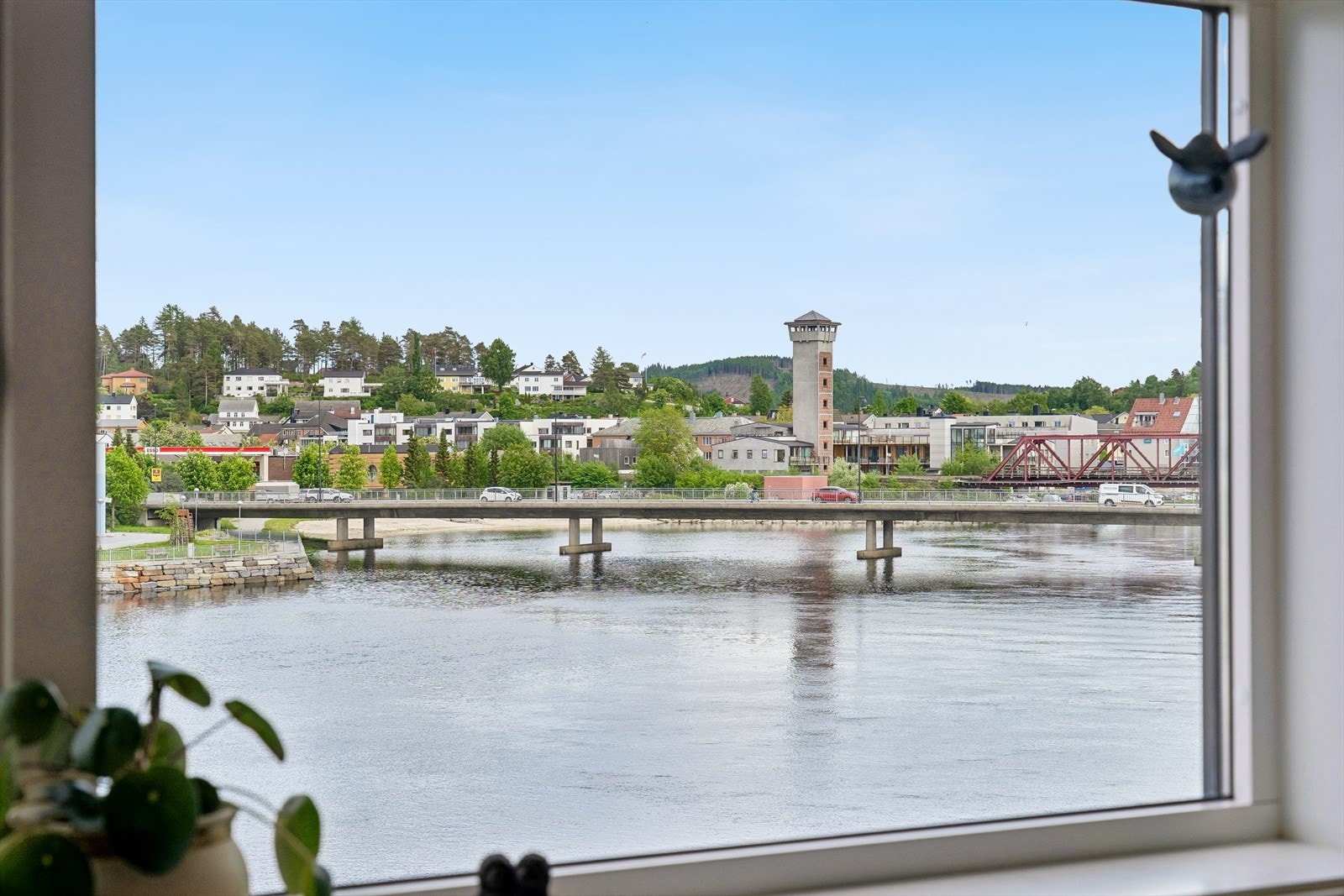 Stue og utsikt Galleribilde
