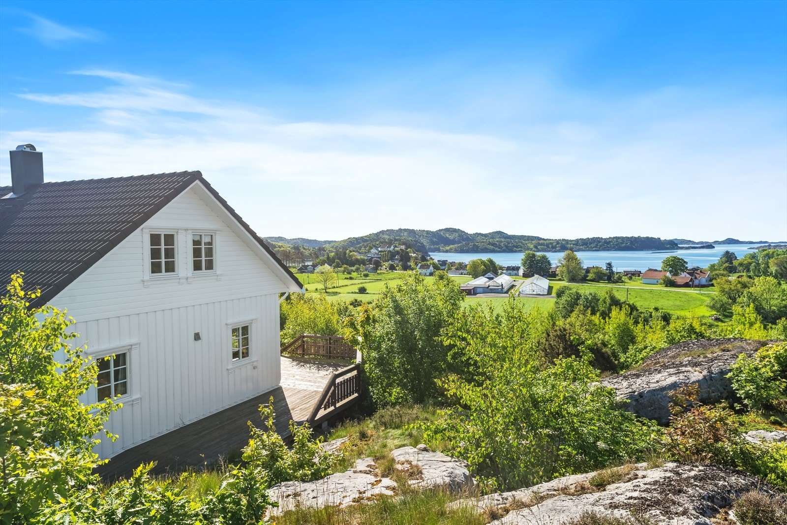 Velkommen til Øvre Njerve. Foto: Mats Åmland Galleribilde