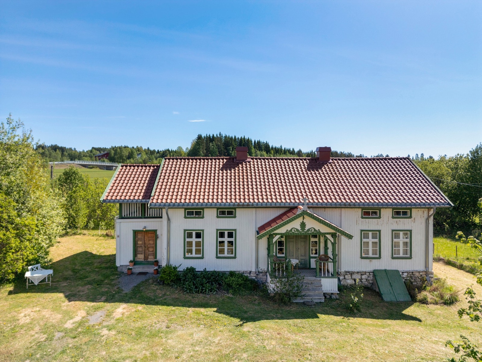 Her kan du du kan nyte det autentiske gårdslivet uten å gi avkall på moderne komfort. Galleribilde