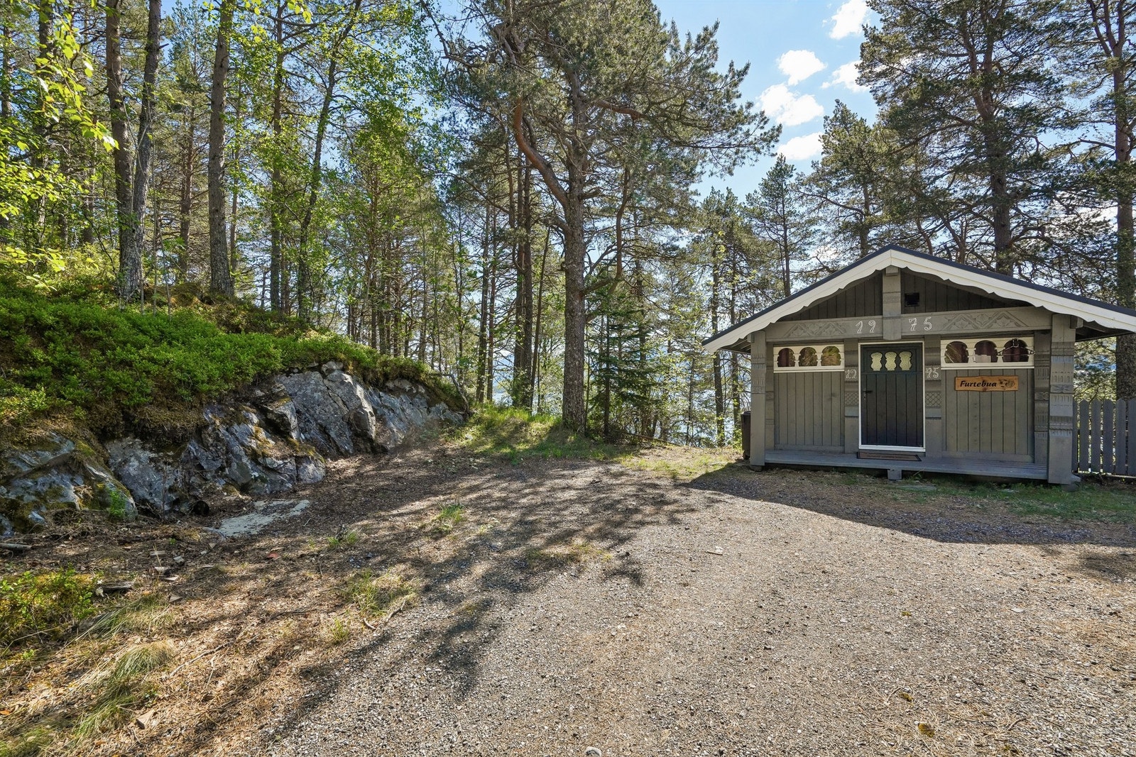 Annekset har et areal på ca. 12 kvm. Galleribilde