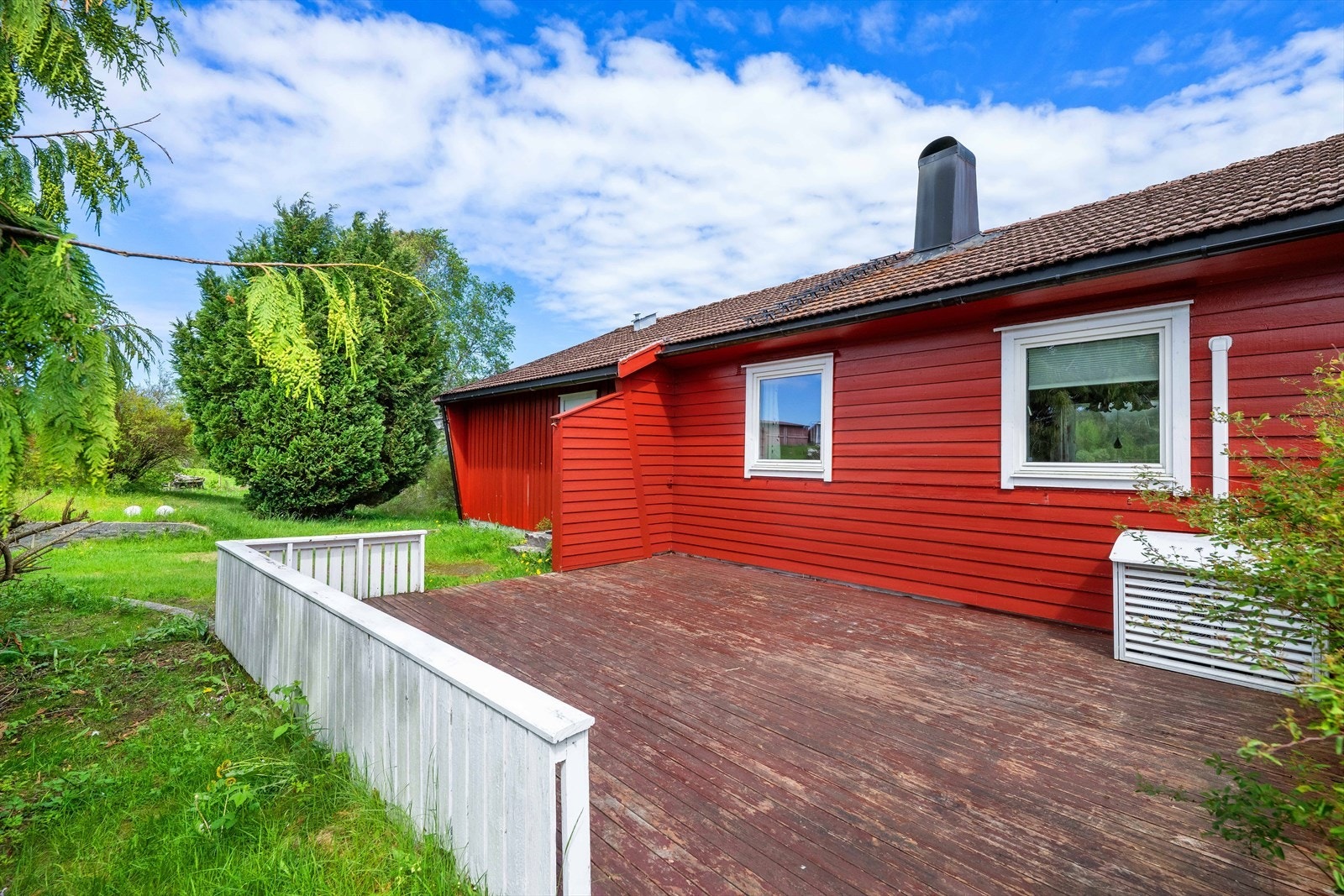 Pent opparbeide uteområder. Galleribilde