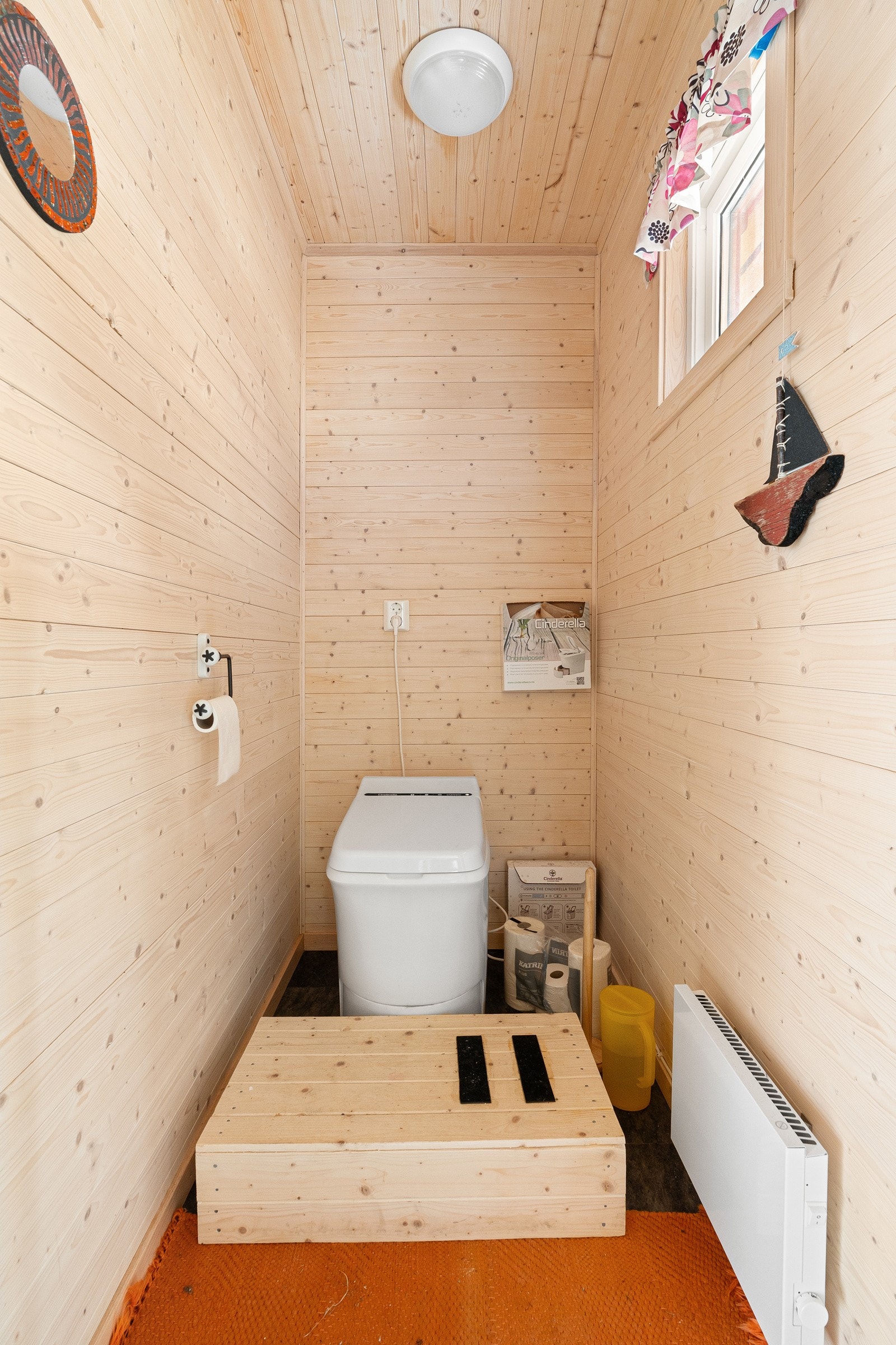 Toalettrom. Galleribilde