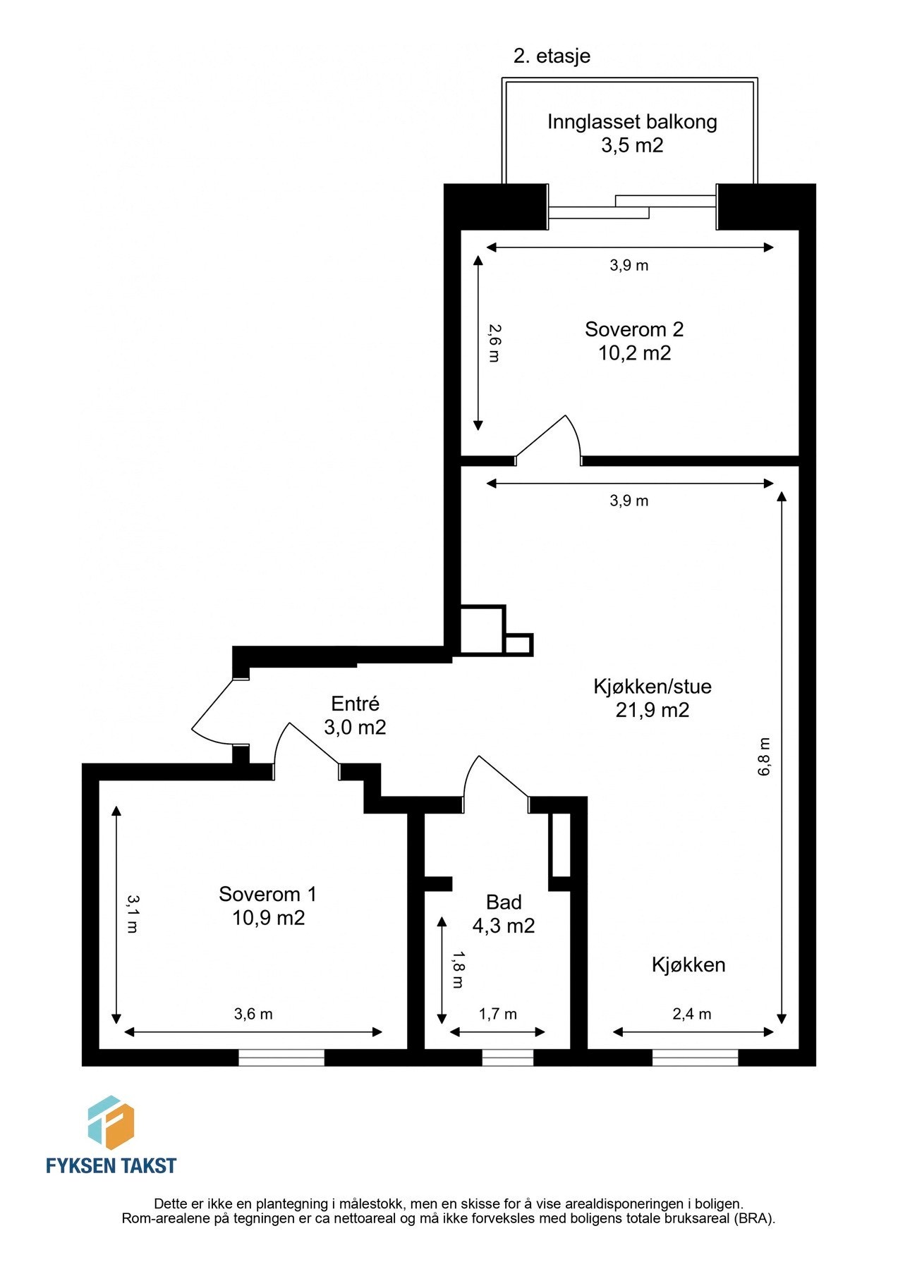 Planskisse. Galleribilde