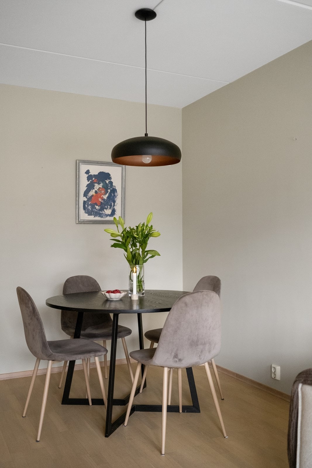 Det er naturlig plass til spisebord Galleribilde
