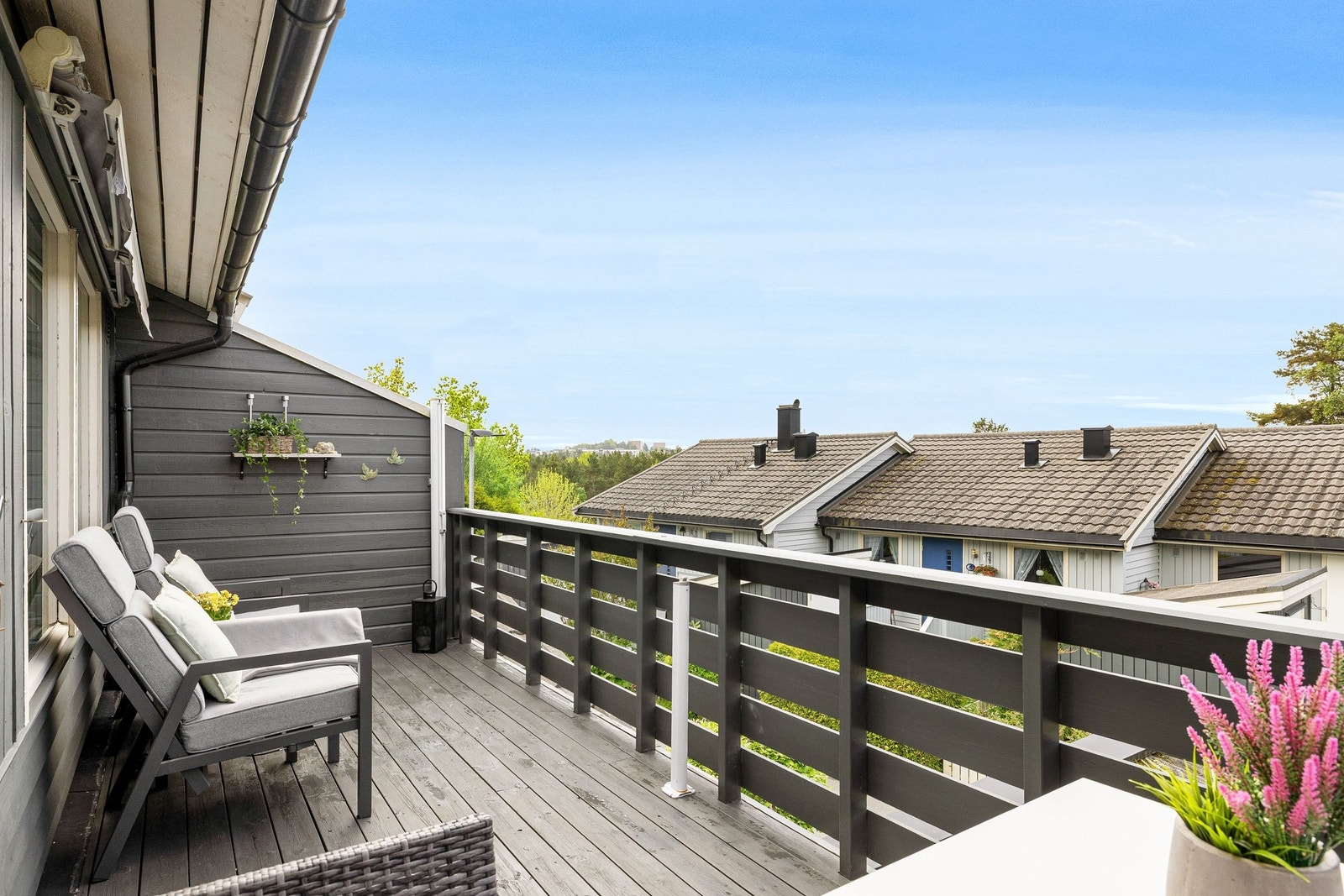 Veranda med utgang fra stue Galleribilde