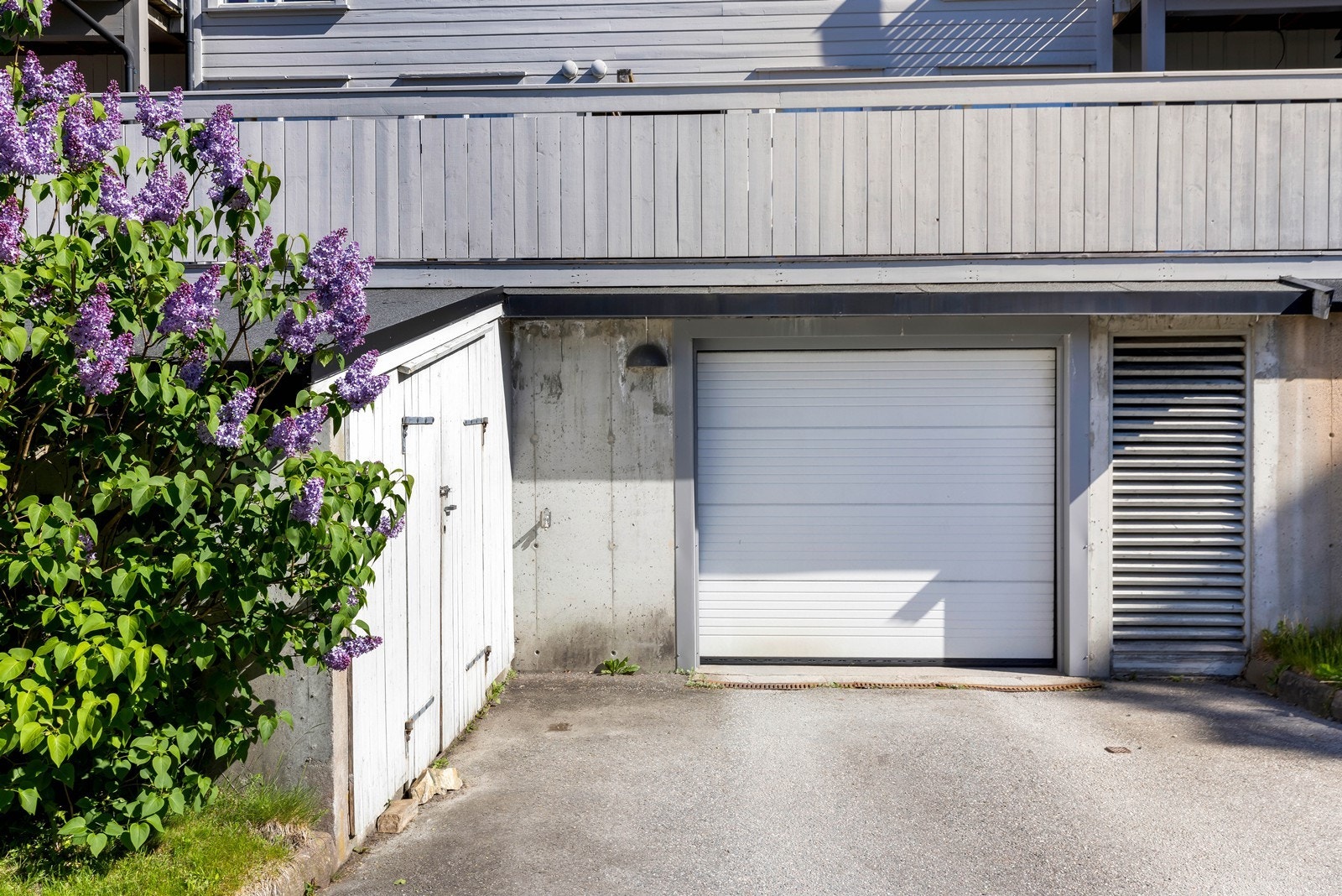 Innkjøring parkeringskjeller Galleribilde