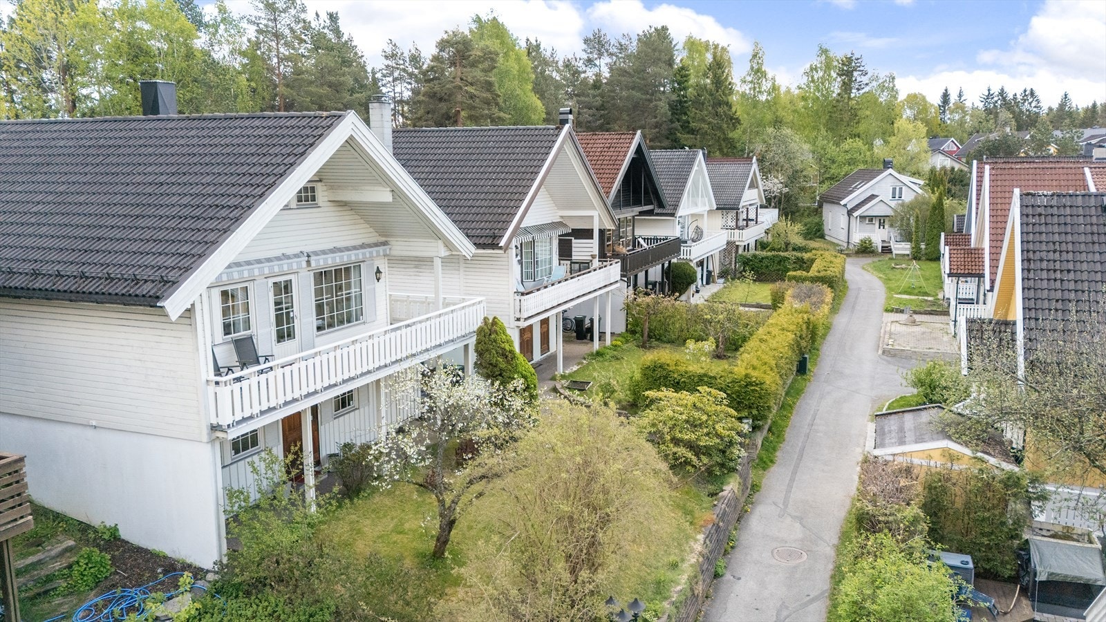 Boligen befinner seg i et populært område på Mortensud i Oslo. Galleribilde